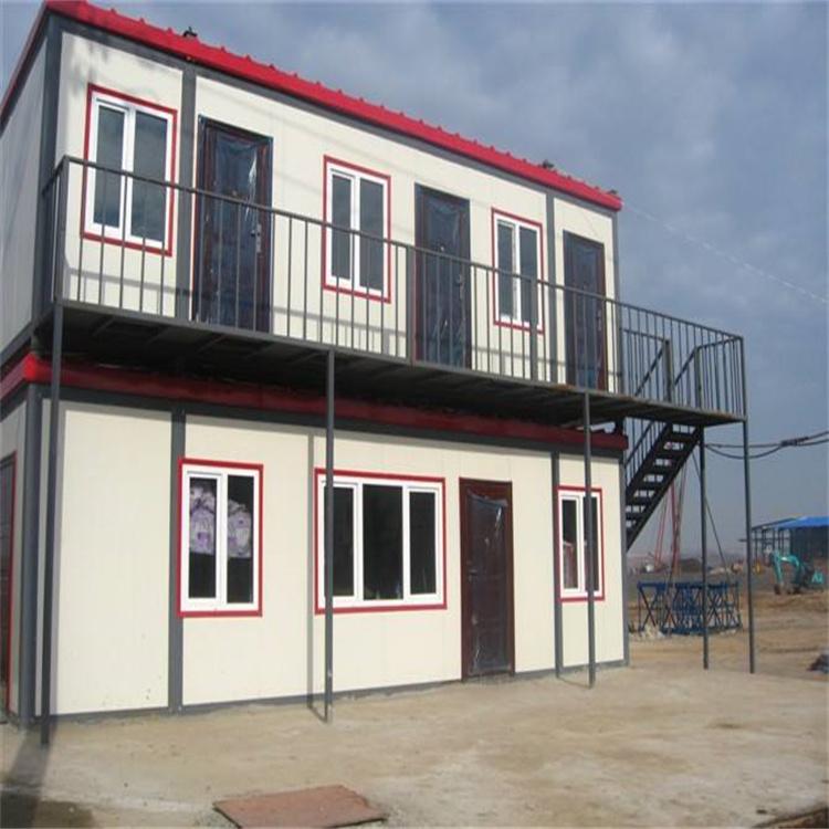 防火岩棉活动房 工地与景区的安全住人首选——鑫鹏汇众移动板房安装指南